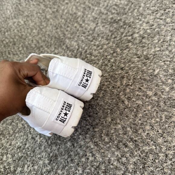 Converse Chuck Taylor All Star Lugged Low Top Sneakers Shoe White Size 8 - Picture 5 of 8